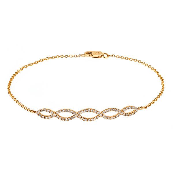 View 14Kw or y/14kr Gold  Bracelet