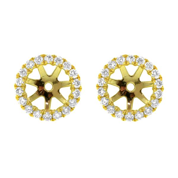 View 14Kw or y/14kr Gold  Earrings