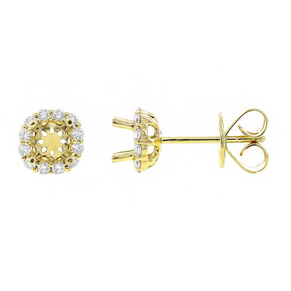 View 14Kw or y/14kr Gold  Earrings