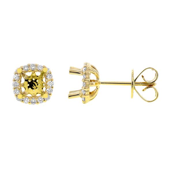 View 14Kw or y/14kr Gold  Earrings