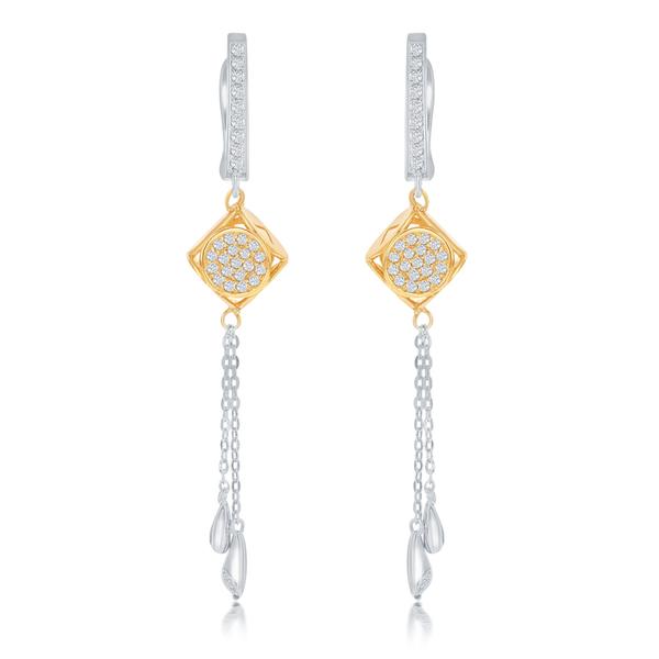 View 14Kw or y/14kr Gold  Earrings
