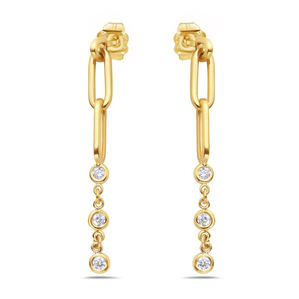 View 14Kw or y/14kr Gold  Earrings