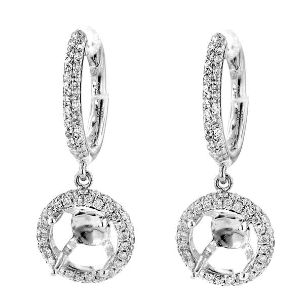 View 14Kw or y/14kr Gold  Earrings