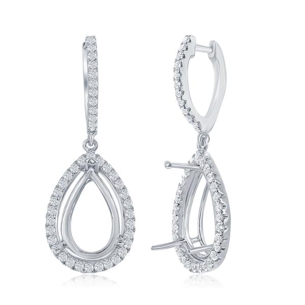 View 14Kw or y/14kr Gold  Earrings