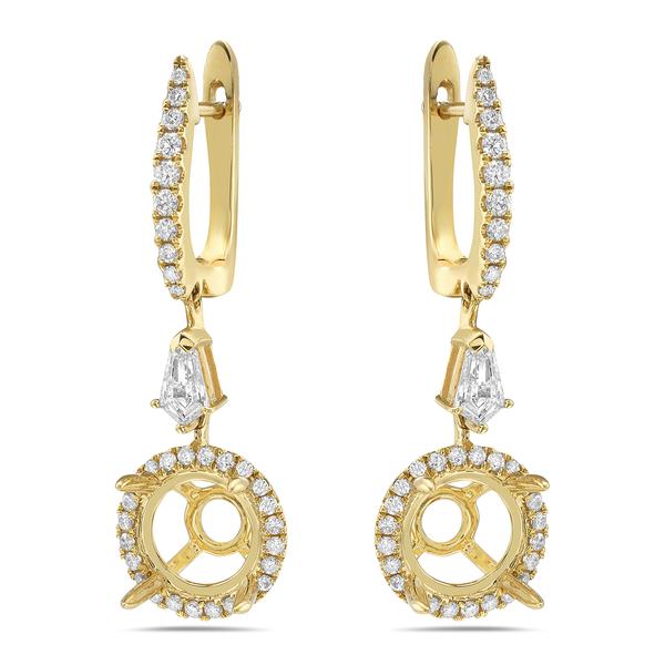 View 18Kw or 18ky/18kr Gold  Earrings