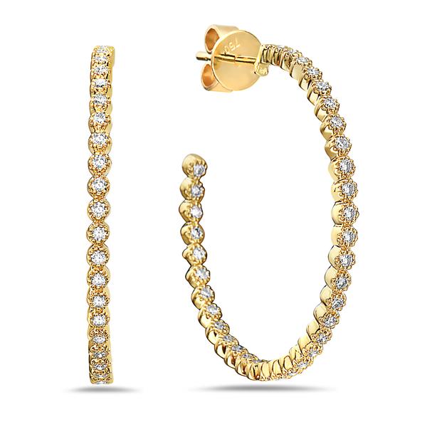 View 18Kw or 18ky/18kr Gold  Earrings