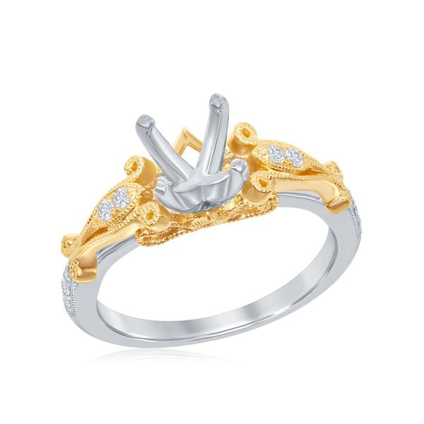 View 14Kw or y/14kr Gold  Ring