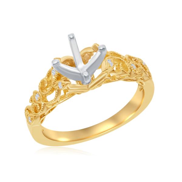 View 14Kw or y/14kr Gold  Ring