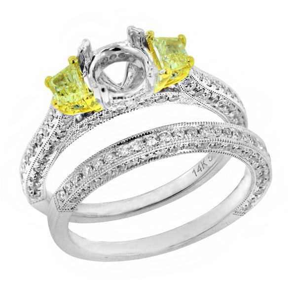 View 14Kw or y/14kr Gold  Ring
