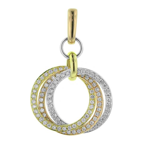 View 14Kw or y/14kr Gold  Pendant