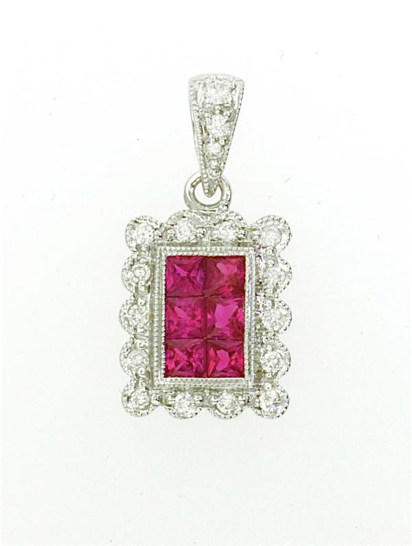 View 14Kw or y/14kr Gold  Pendant