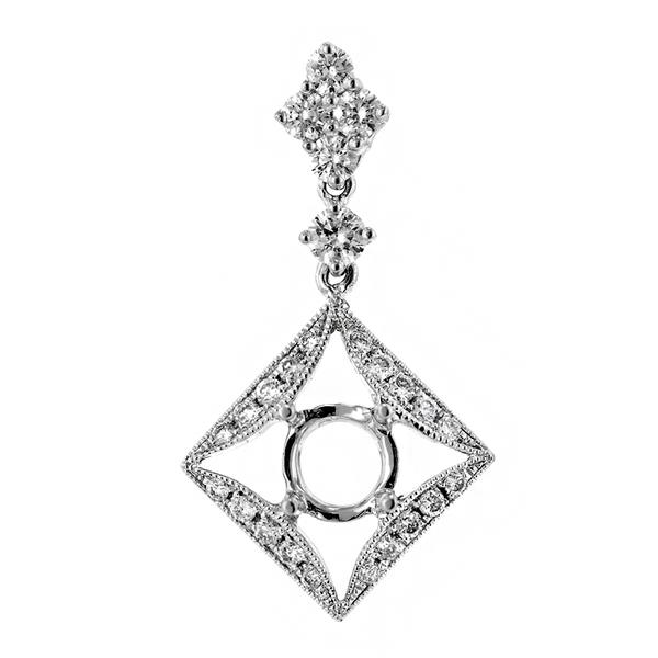 View 14Kw or y/14kr Gold  Pendant